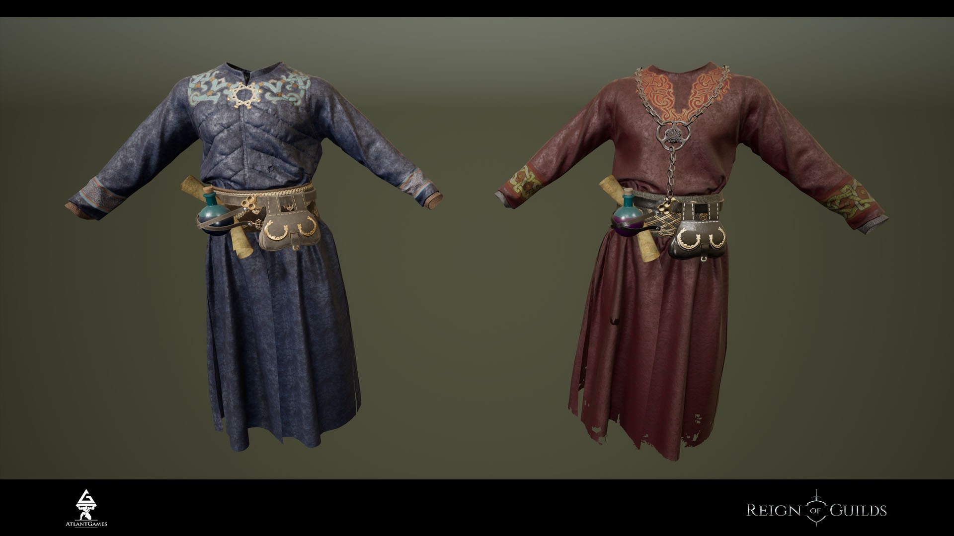 Classic MMORPG in dark magical middle ages